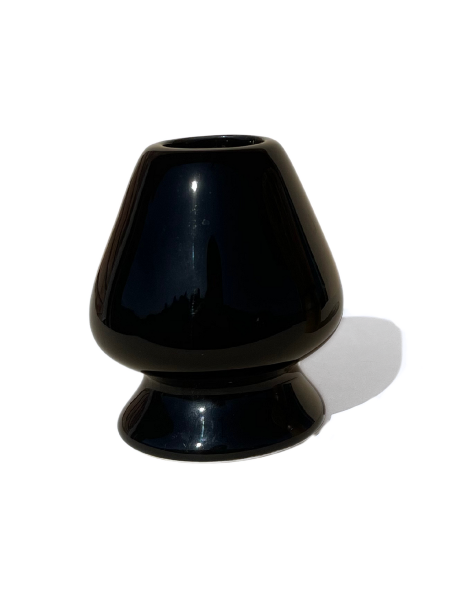 Soporte para batidor de cerámica negro