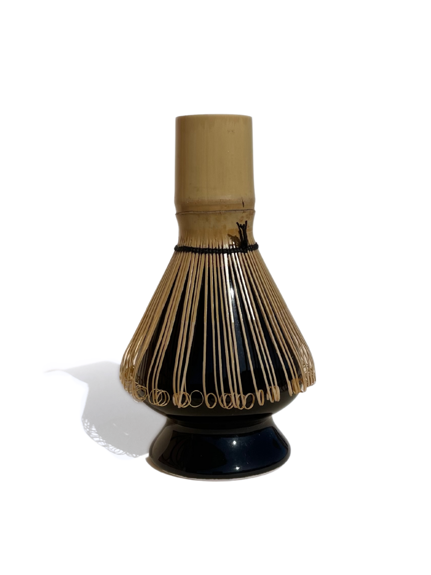 Soporte para batidor de cerámica negro