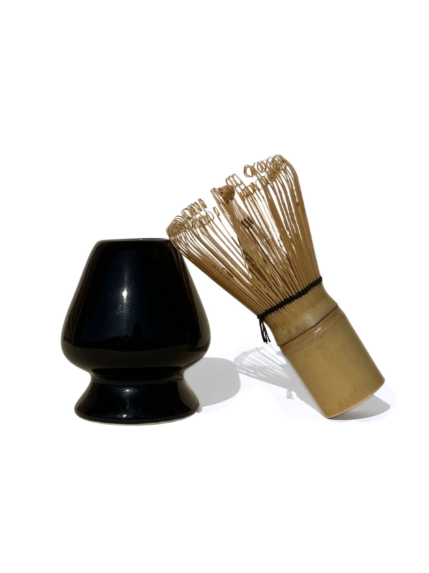 Soporte para batidor de cerámica negro